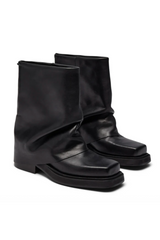 Pavement - Boots - Black leather - Edona