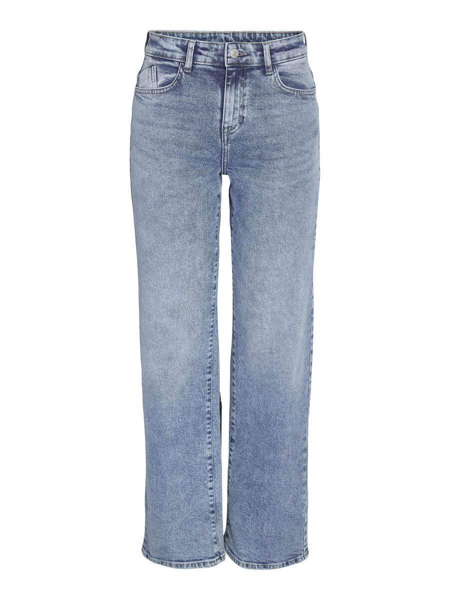 Light Blue Denim Jeans med vidde Yolanda Noisy May