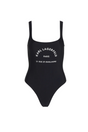 Karl Lagerfeld - Swimsuit - Black - Cheeky logo