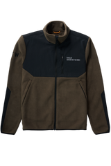 Halo - Fleece jacket - Major Brown - Blocked Zip Fleece
