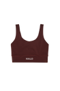 HALO - Sports bra - Bitter Chocolate - Training bra
