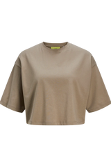 JJXX - T-shirt - Cropped Latte/brindle - Andrea