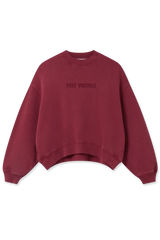 Axel Arigato - Sweatshirt - Burgundy Red - Distort