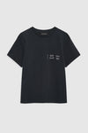 Anine Bing - T-shirt - Black - Shelley Tee