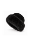 Elegant, sort pelshat fra Andcopenhagen Rue packshot