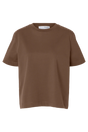 Selected Femme - T-shirt - Chocolate chip - Essential