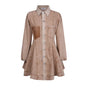 Sassy Copenhagen - Denim dress - Brown - Ottela