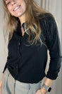 Sassy Copenhagen - 100% Cashmere polo - Sort - Samara sss