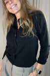 Sassy Copenhagen - 100% Cashmere polo - Sort - Samara