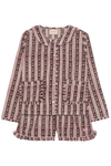 Sissel Edelbo - Nattøjssæt - Nuvena - Black Stripes