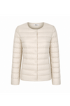 Sassy Copenhagen - Quiltet jakke - Light beige - Rosalie