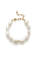 Anni Lu - Bracelet - Gold - Big stellar pearl