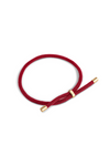 Enamel - Bracelet - Bordeaux - Color cord