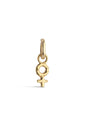 Enamel - Charm - Gold - Feminine Power - Stilkompagniet.dk