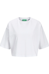 JJXX - T-shirt - Cropped hvid - Andrea