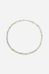 Andcopenhagen Jewelry - Perlehalsklæde - Amazonit - Ebba