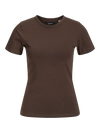 JJXX - T-shirt - Brown - Gigi - Stilkompagniet.dk