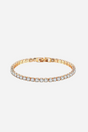 Andcopenhagen Jewelry - Tennis armbånd - forgyldt - Nina