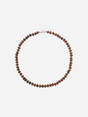 Andcopenhagen Jewelry - Perlehalsklæde - Rød tigerøje - Ebba