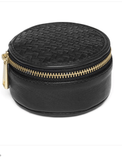 Smykke organizer i læder / 15732 - Sort - Depeche