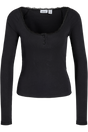 Noisy May - Langærmet Top - Black - Maya