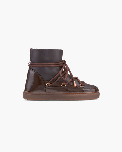 Inuikii - Vinterstøvle - Brown - Gloss Wedge