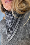 LALA BERLIN - Cashmere halstørklæde - Trinity classic XS - City middlegrey melange grey sss