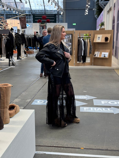 Blonde nederdel - Sort - Livia - Sassy Copenhagen