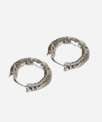 Andcopenhagen - Earrings hoops - 925 sterling silver - Nina chunky