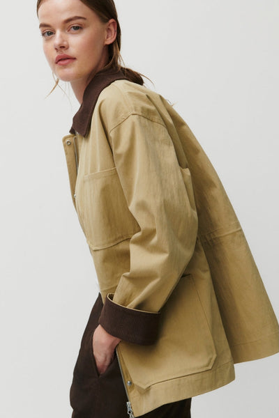 2NDAY - Jakke - Kelp/Beige - Bruce