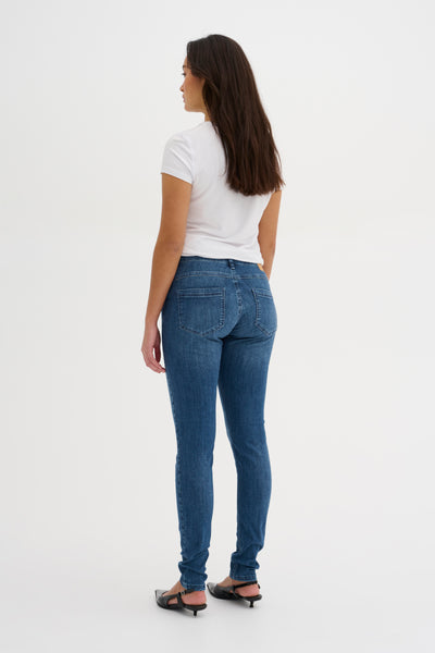 My Essential Wardrobe - Jeans - Blue Vintage Wash - 32 The Celina 100 Slim Y