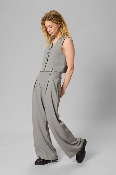 My Essential Wardrobe - Bukser - Grey - Disa