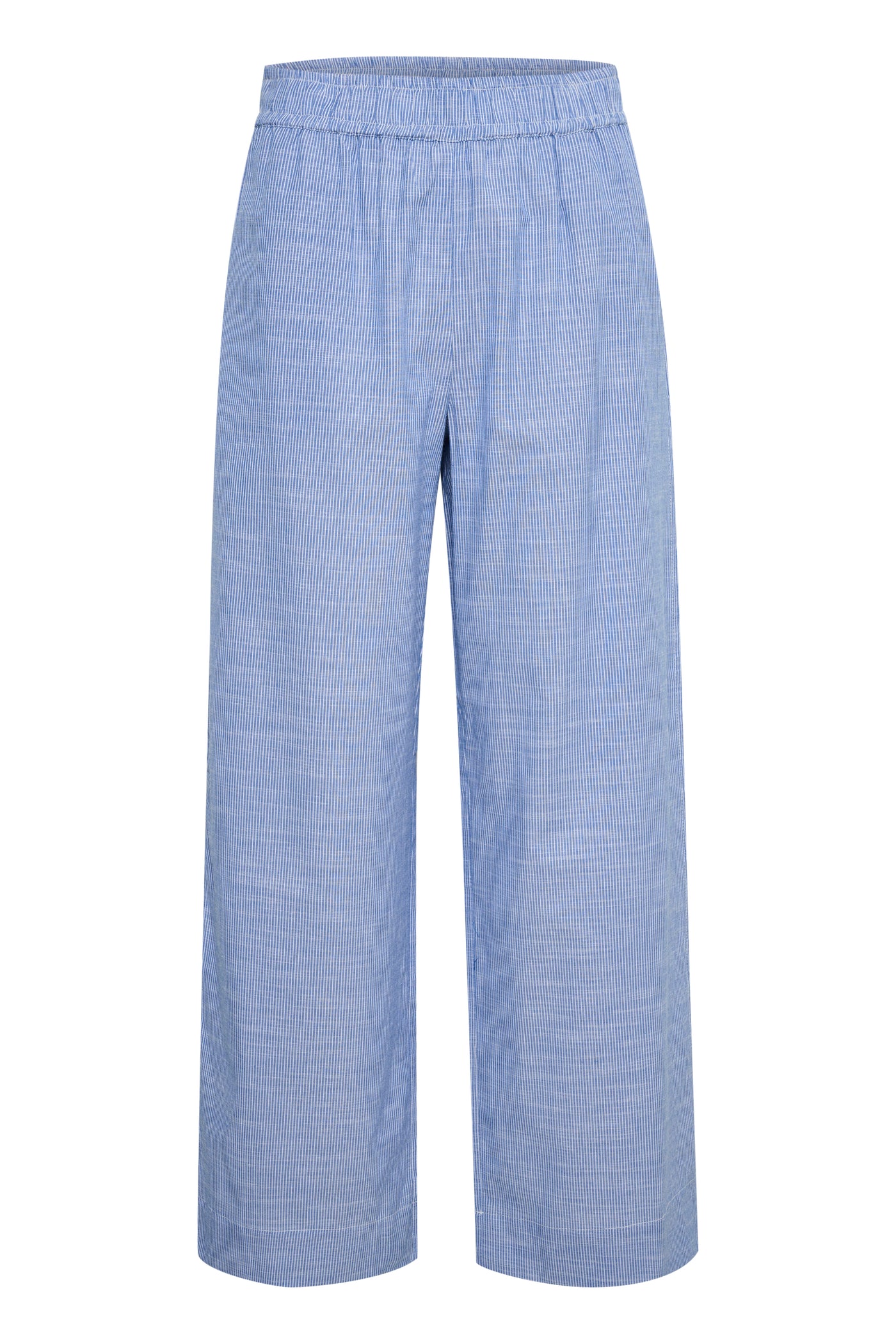 My Essential Wardrobe - Bukser - Delft Blue Striped - Skye