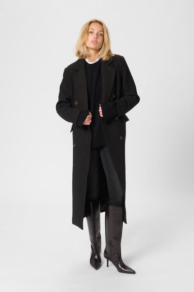 My Essential Wardrobe - Trenchcoat - Espresso Melang - Frannie