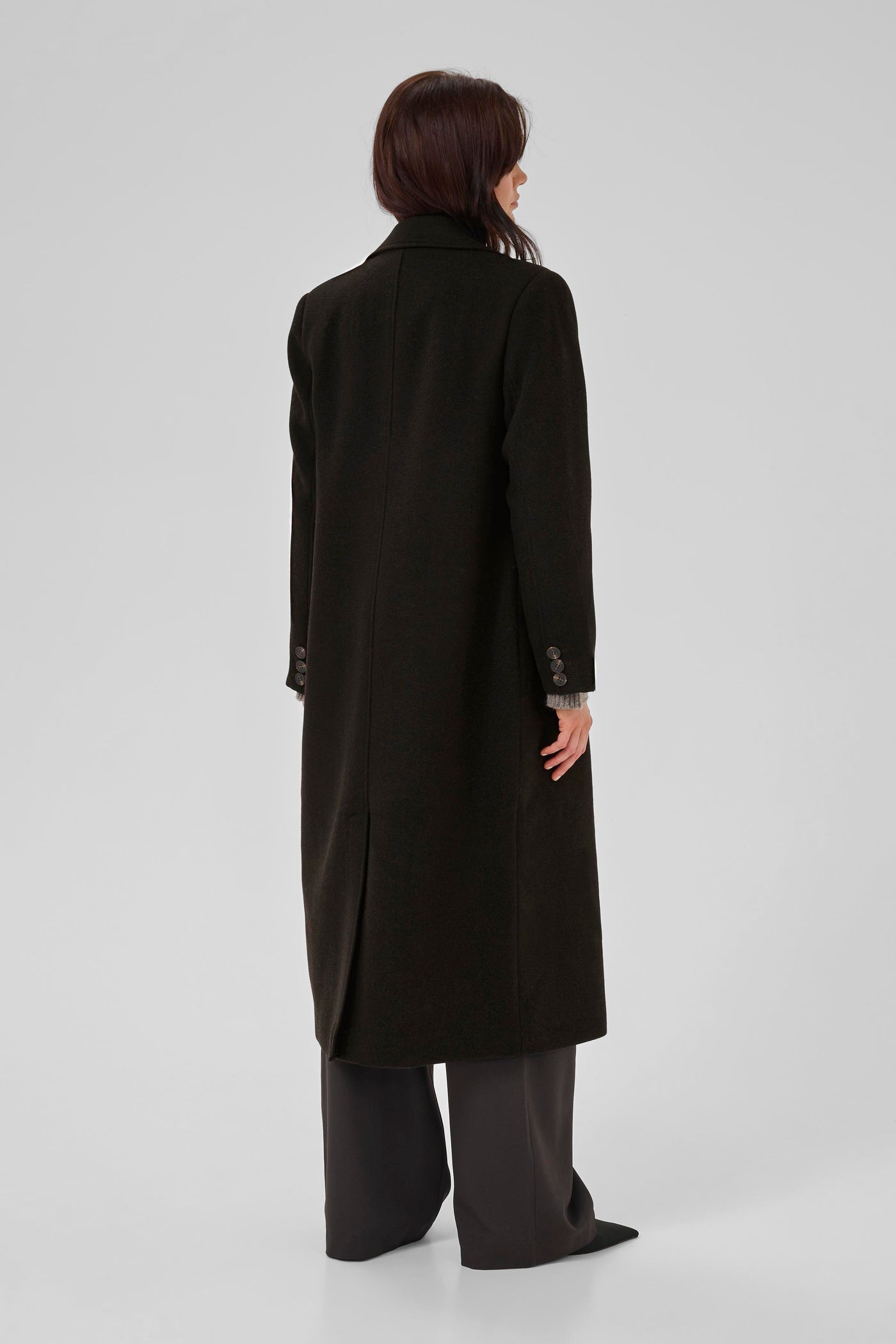 My Essential Wardrobe - Trenchcoat - Espresso Melang - Frannie