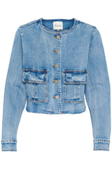 My Essential Wardrobe - Denim jacket - Light blue - Dango