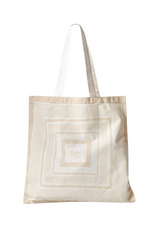 LALA BERLIN - Tote bag - Cream Stripe - Maja Canvas sss