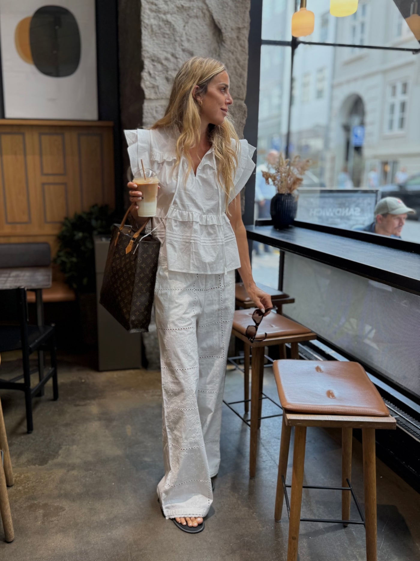 Sassy Copenhagen - Top - White - Emilie ( bemærk preorder)