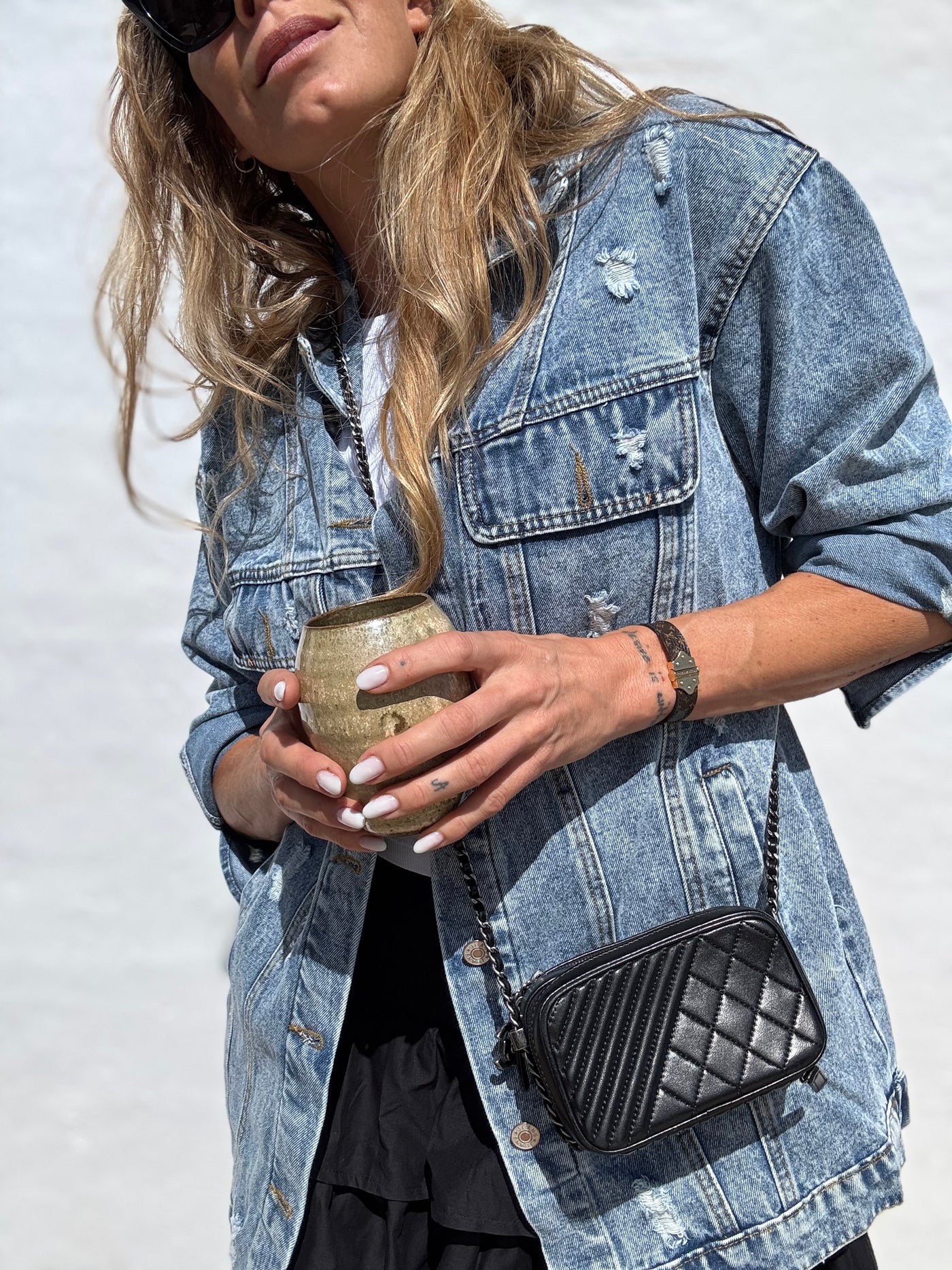 Sassy Copenhagen - Denim jakke - Light blue - Martine (BEMÆRK preorder uge 22)