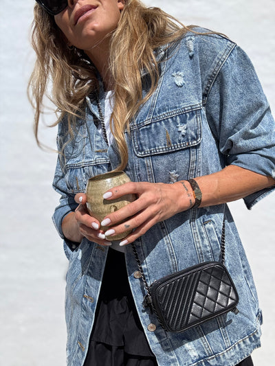 Sassy Copenhagen - Denim jakke - Light blue - Martine (BEMÆRK preorder uge 22)