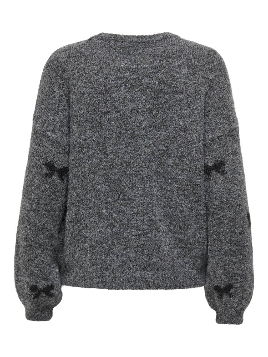 Only - Strik - Medium grey melange - Brunhilda Life