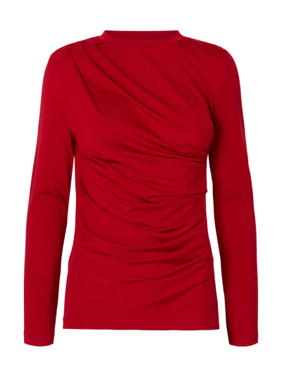Selected Femme - Bluse - Ilina - Rød