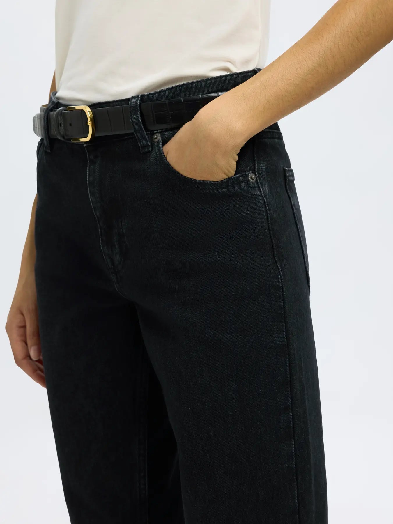 Noisy May - Jeans - Sort - Bea-Kori MW Jeans