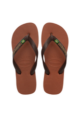 Havaianas - Klipklapper - Rust/Coffee - Brasil Logo FC sss