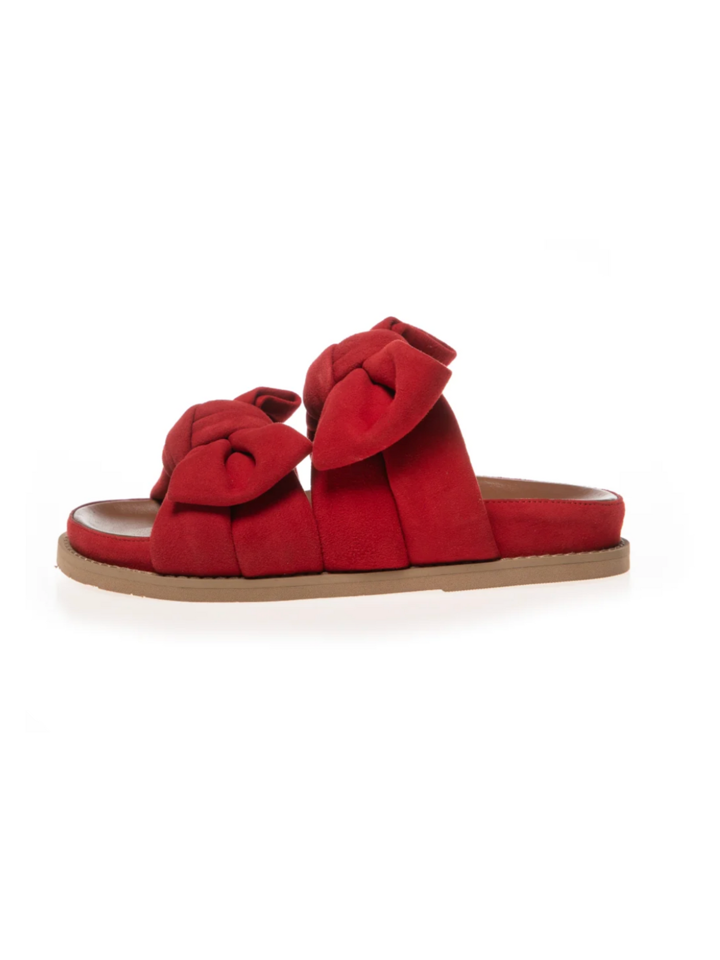 Copenhagenshoes - Sandaler - Red - Summer dream suede