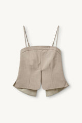 The Garment - Top - Beige Melange - Pisano