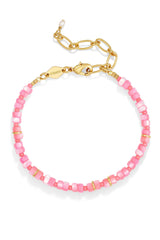 Anni Lu - Bracelet - Flamingo Pink - Calypso Bracelet