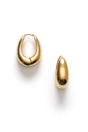 Anni Lu - Øreringe - Guld - Golden Curve Hoops Bold