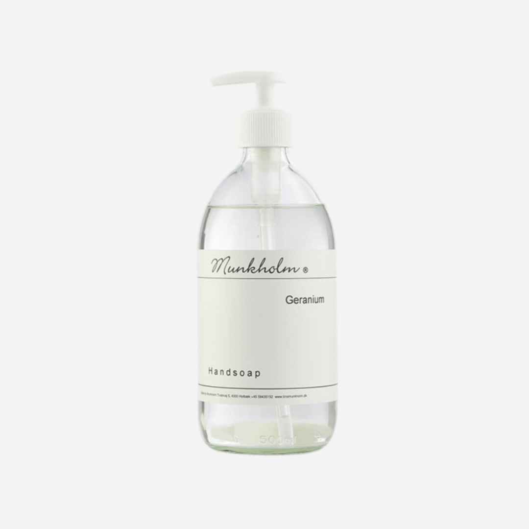 Organic hand soap - Geranium - 500 ml - Munkholm sss