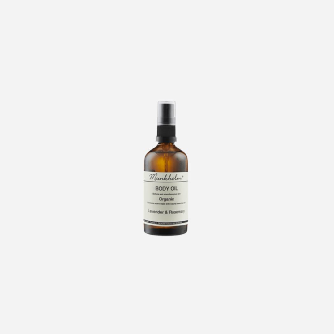 Organic body oil - Lavender &amp; Rosemary - 100 ml - Munkholm sss